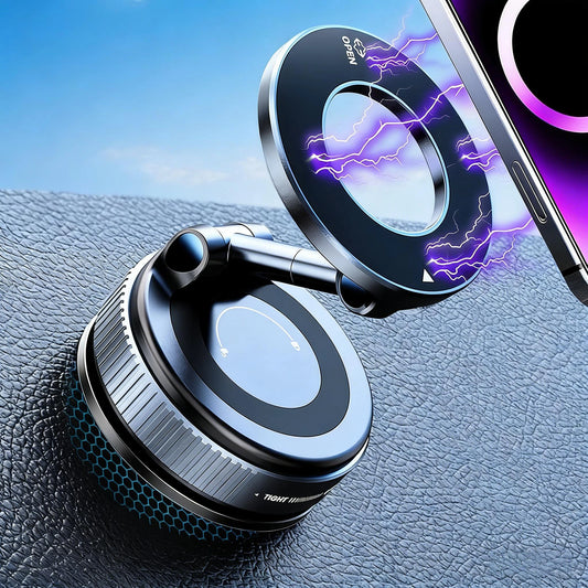 Magnetic Car Phone Holder Dashboard Mount Universal 360 Degree Rotation iPhone Samsung